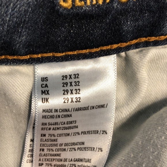 American Eagle Outfitters 360 Extreme Flex Slim Straight Jeans - Picture 6 of 8